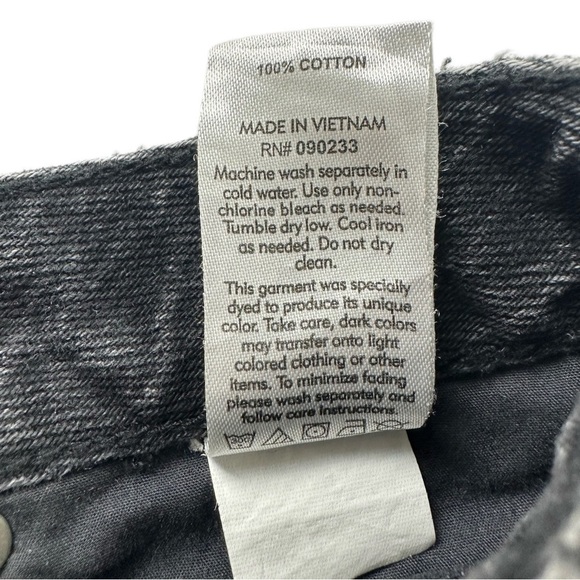Pacsun Black Ultra High Waisted Denim Skirt Size 27 - Picture 5 of 5